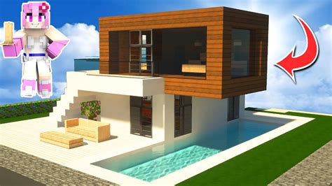 Casas de Minecraft Modernas fáciles de construir .
